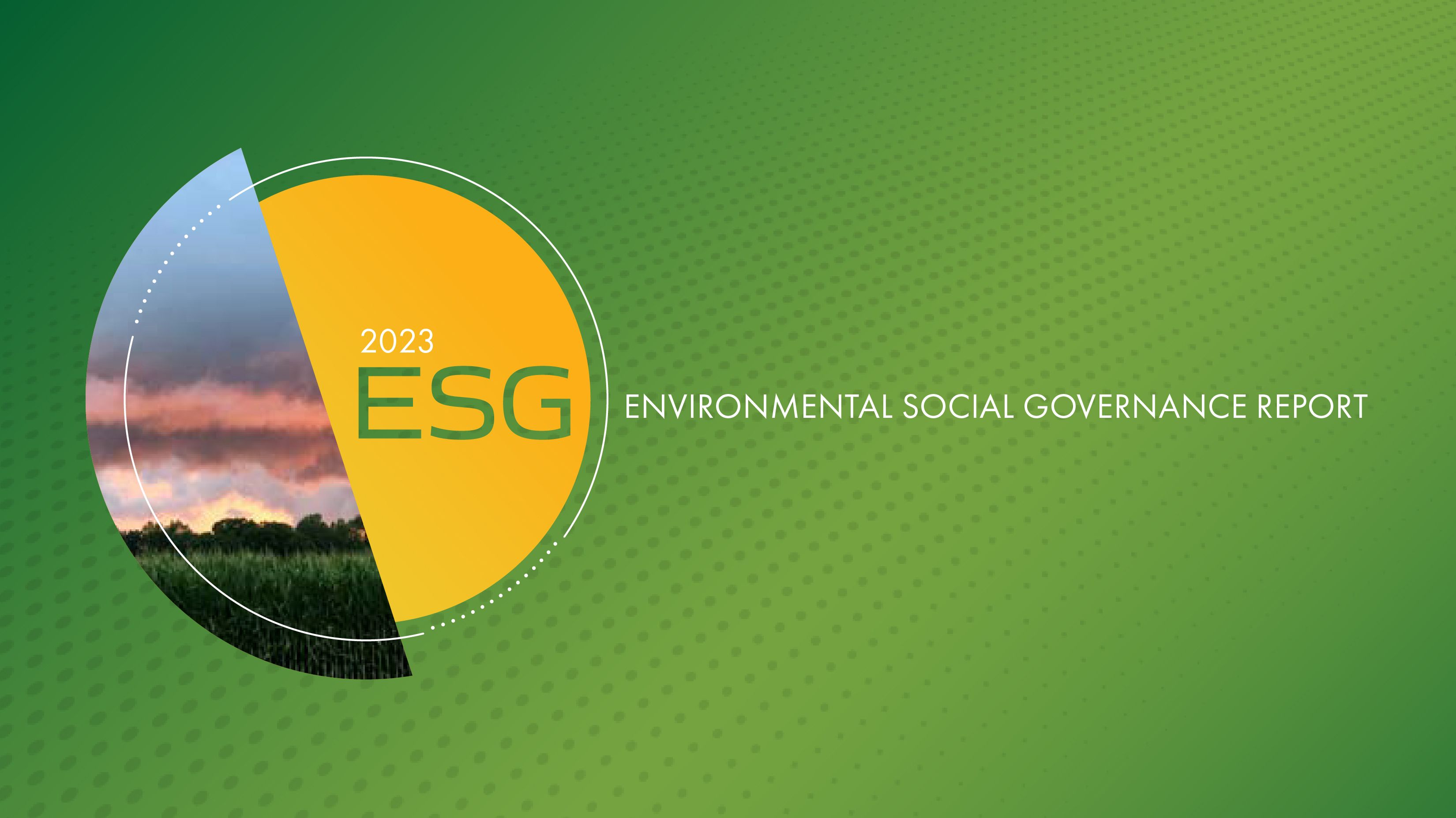 2023 Environmental Social Governance Report