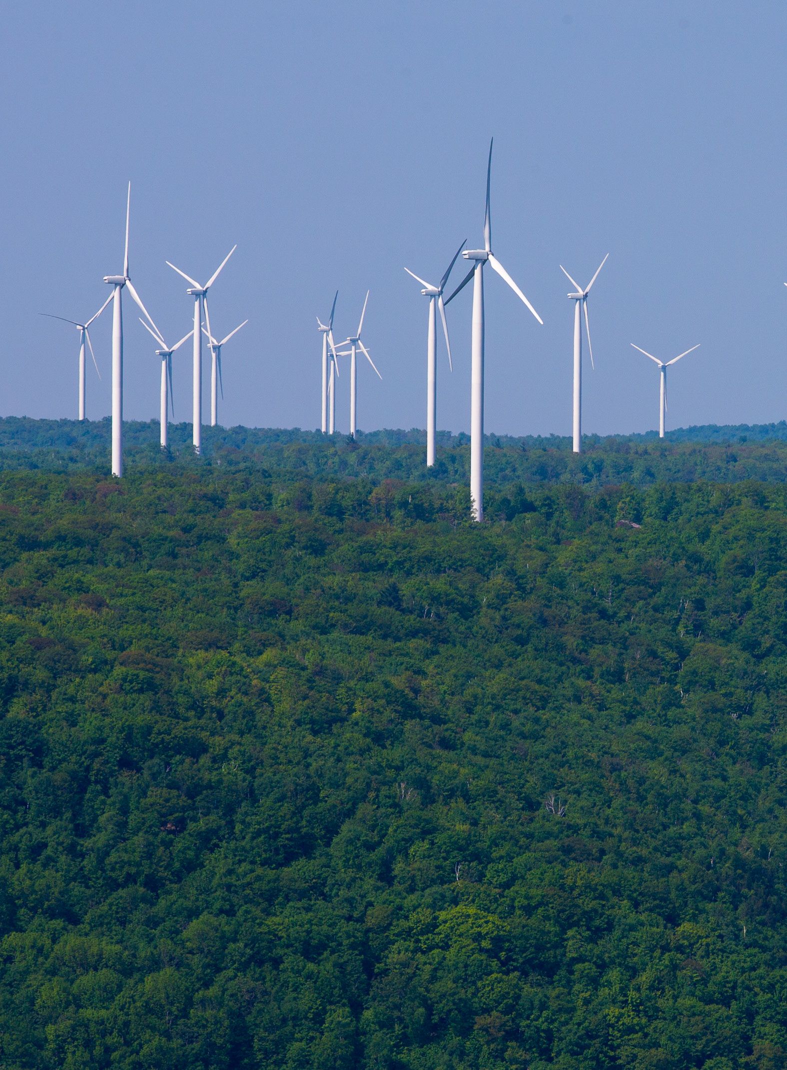 Mehoopany Wind Farm located in Pennsylvannia.
